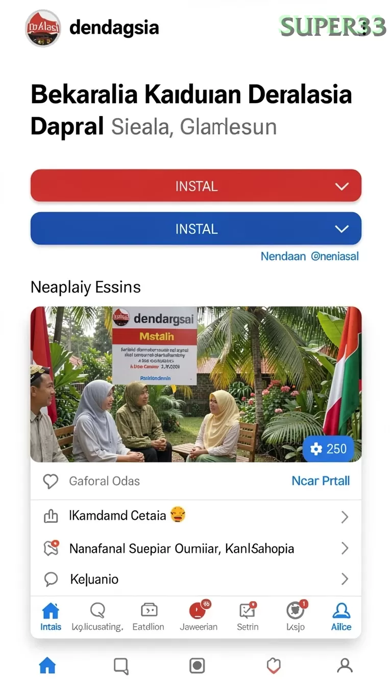 Cuplikan layar GADING22 — aktivitas