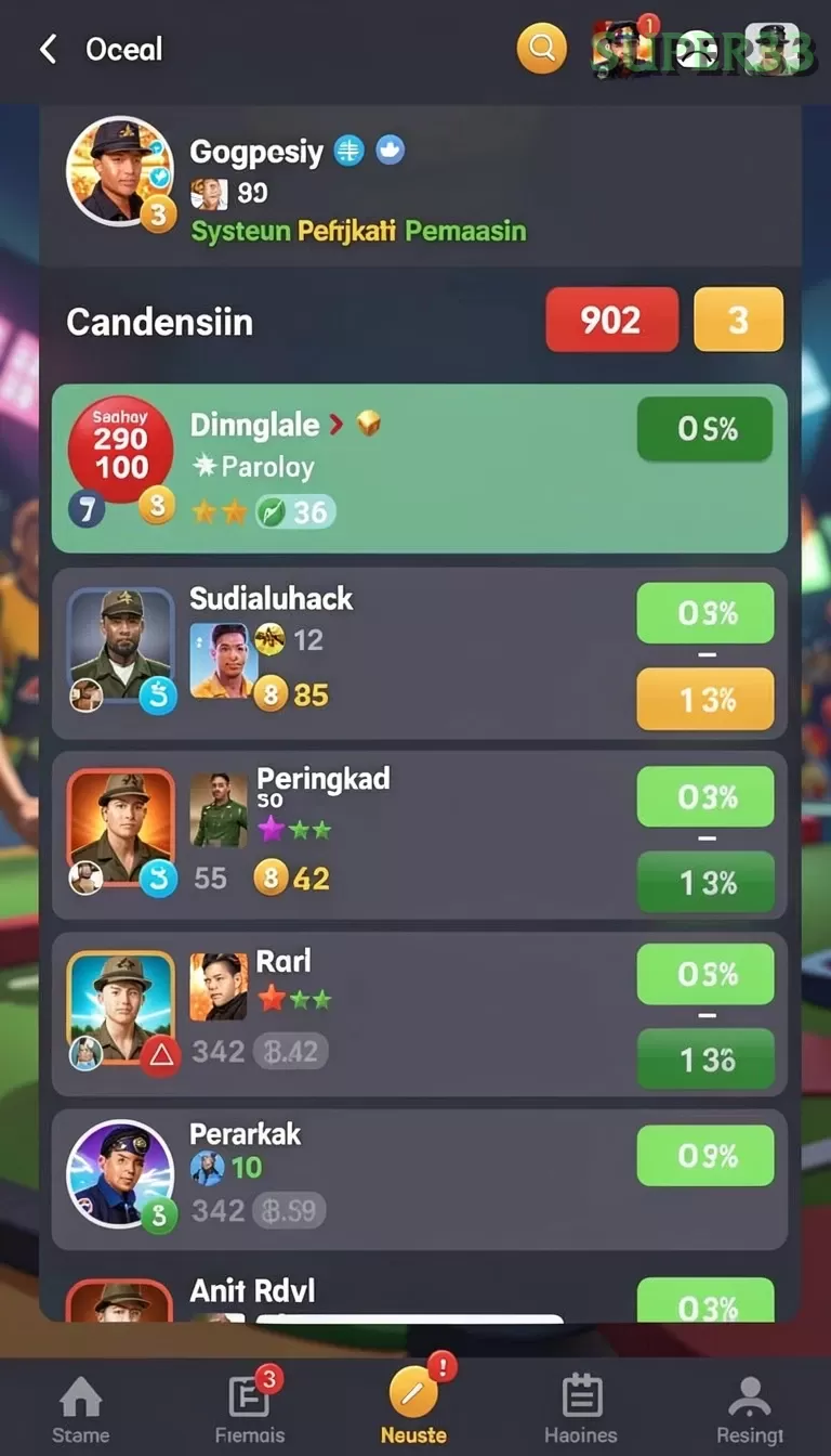 Cuplikan layar LUCKYDF — halaman utama