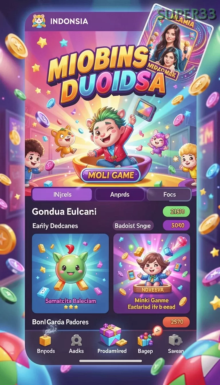 Cuplikan layar LATOTO — menu navigasi