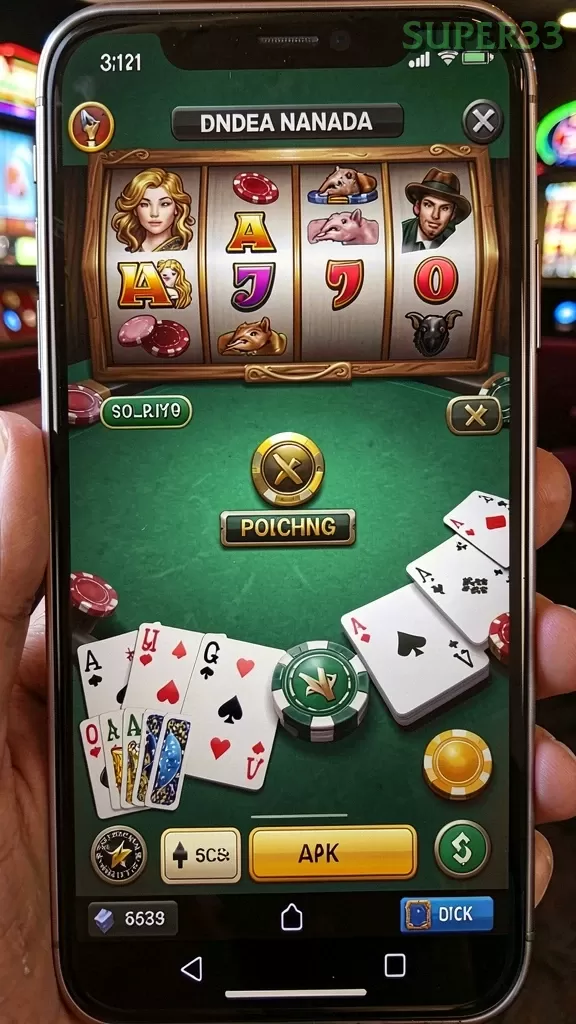 Cuplikan layar LUCKYDF — pengaturan akun